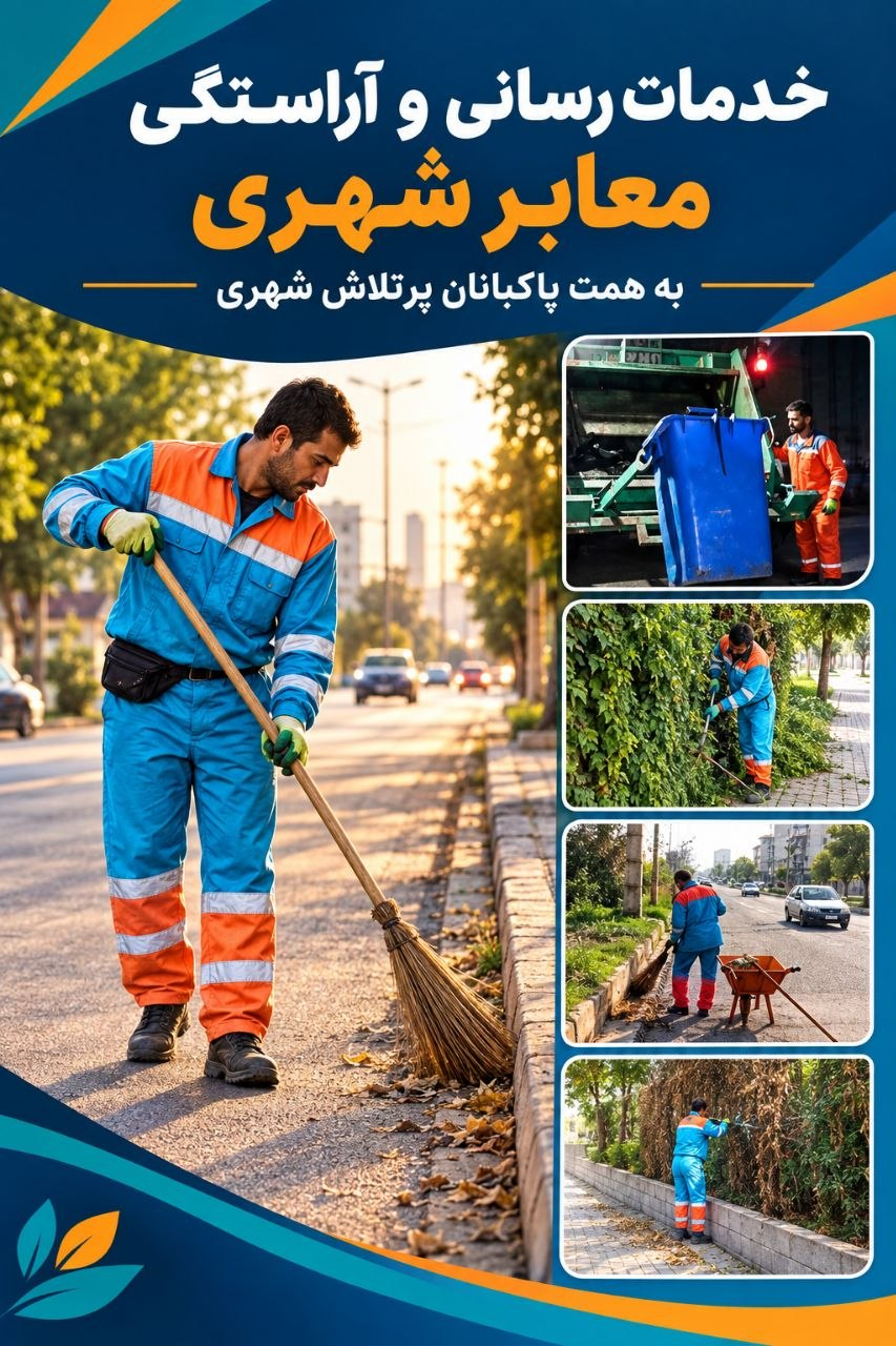 خدمات رسانی و آراستگی معابر شهری